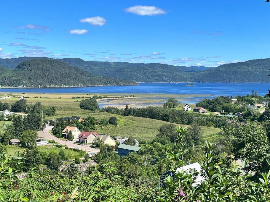 Appartement Mont Edouard, Hebergement Paisible A La Montagne L'Anse-Saint-Jean Ngoại thất bức ảnh